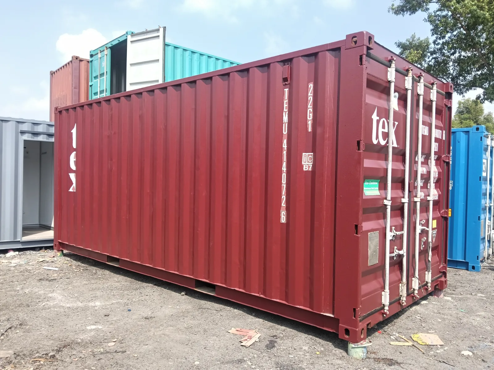 Container 20 Feet Dry Storage - Best Container Indonesia